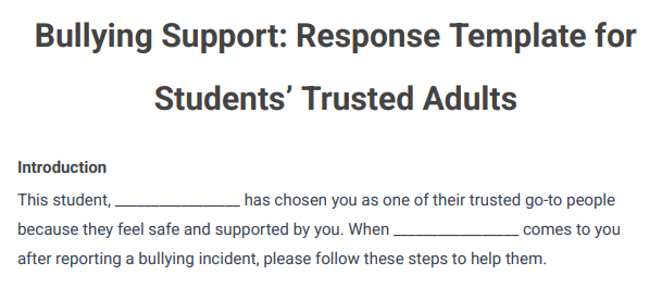 Neurodivergent Student Bullying Response Toolkit – 3 Printable PDFs