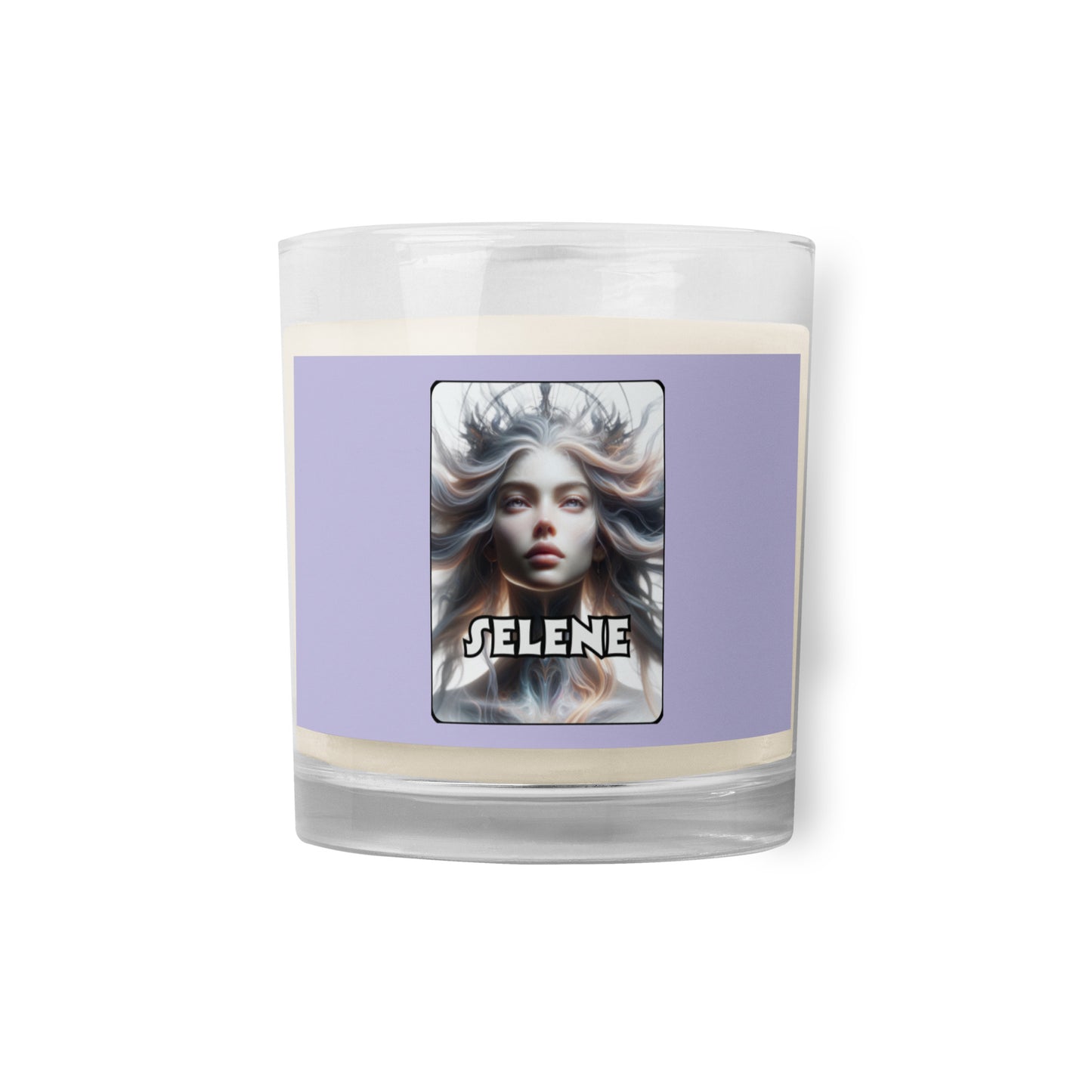 Glass Jar Soy Wax Goddess Selene Candle