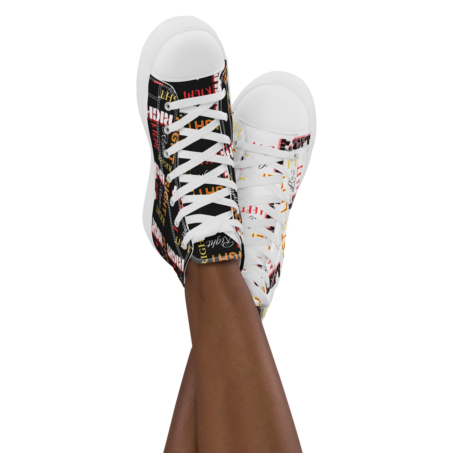 Women’s and Girl's High-Top Canvas Shoes