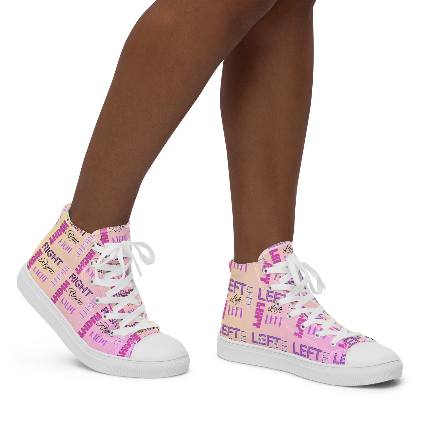 Women’s and Girl's High-Top Canvas Shoes